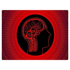 Artificial Intelligence Brain Think Premium Plush Fleece Blanket (extra Small) by pakminggu