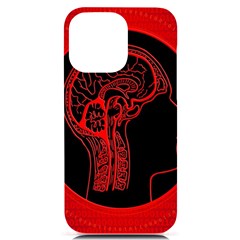 Artificial Intelligence Brain Think Iphone 14 Pro Max Black Uv Print Case by pakminggu