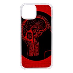 Artificial Intelligence Brain Think Iphone 14 Tpu Uv Print Case by pakminggu