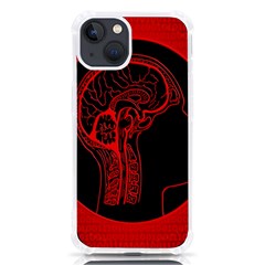 Artificial Intelligence Brain Think Iphone 13 Tpu Uv Print Case by pakminggu