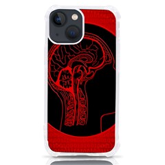 Artificial Intelligence Brain Think Iphone 13 Mini Tpu Uv Print Case by pakminggu