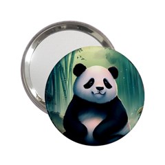 Animal Panda Forest Tree Natural 2 25  Handbag Mirrors by pakminggu