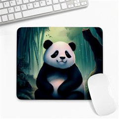 Animal Panda Forest Tree Natural Large Mousepad