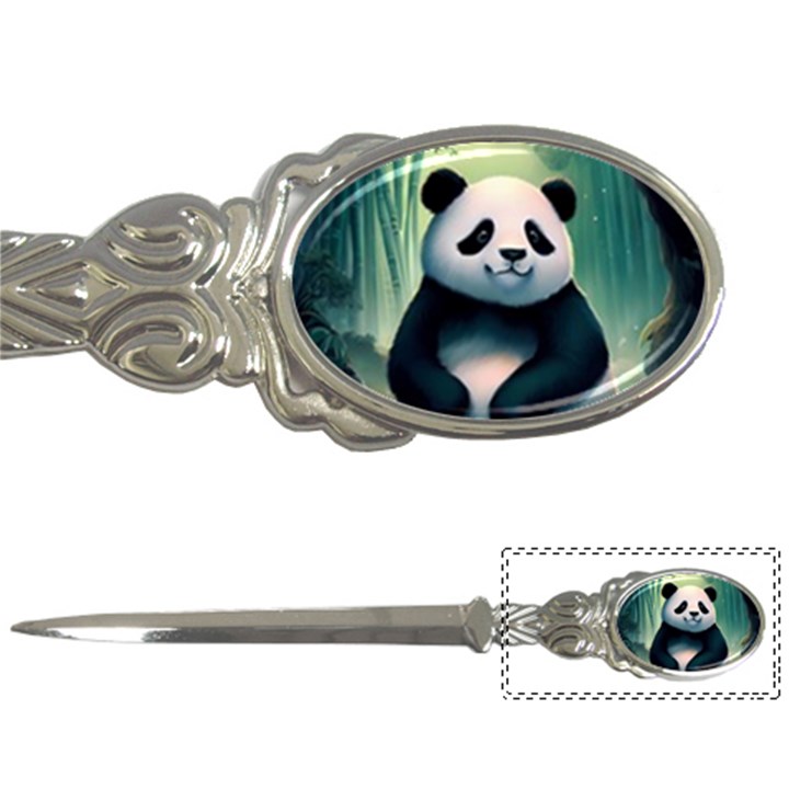 Animal Panda Forest Tree Natural Letter Opener