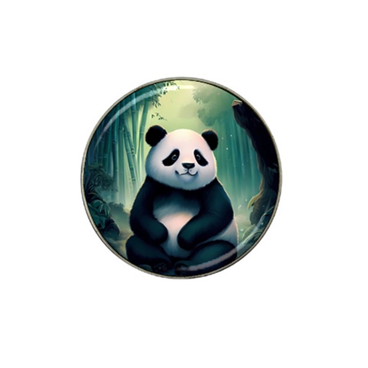 Animal Panda Forest Tree Natural Hat Clip Ball Marker (10 pack)