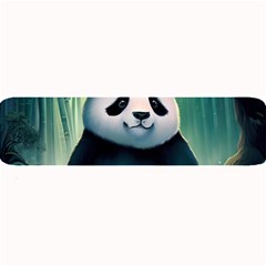 Animal Panda Forest Tree Natural Large Bar Mat by pakminggu