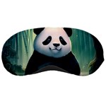 Animal Panda Forest Tree Natural Sleeping Mask Front