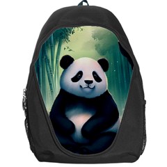 Animal Panda Forest Tree Natural Backpack Bag by pakminggu