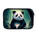 Animal Panda Forest Tree Natural Apple MacBook Pro 17  Zipper Case Front