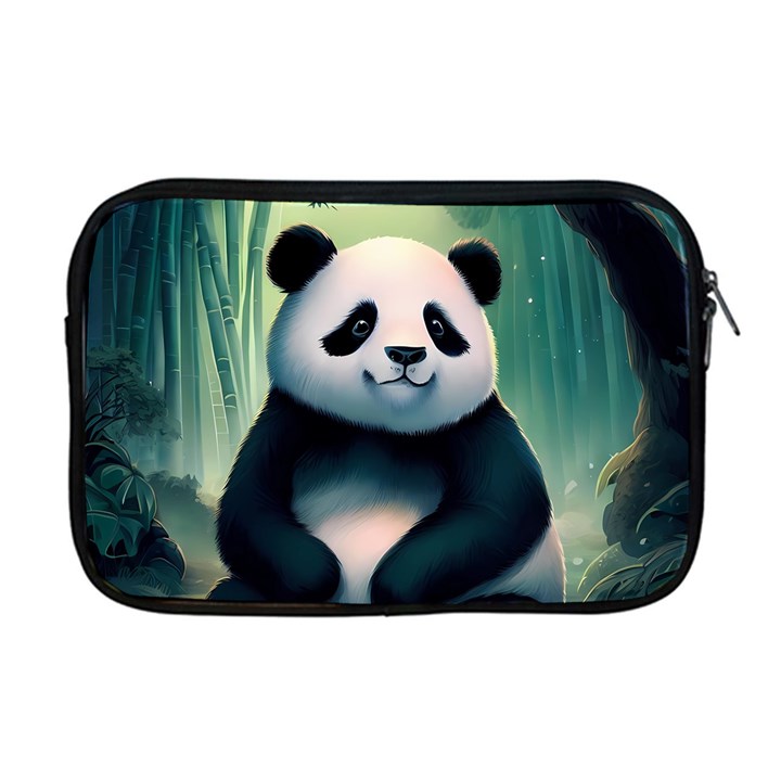 Animal Panda Forest Tree Natural Apple MacBook Pro 17  Zipper Case