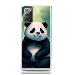 Animal Panda Forest Tree Natural Samsung Galaxy Note 20 TPU UV Case