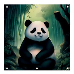 Animal Panda Forest Tree Natural Banner and Sign 4  x 4 