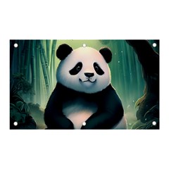 Animal Panda Forest Tree Natural Banner and Sign 5  x 3 