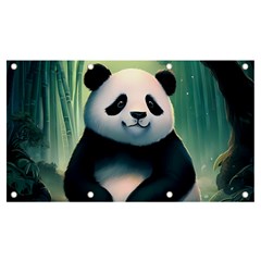 Animal Panda Forest Tree Natural Banner and Sign 7  x 4 