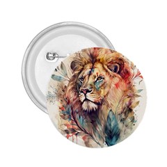 Lion Africa African Art 2 25  Buttons by pakminggu