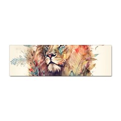 Lion Africa African Art Sticker (bumper) by pakminggu