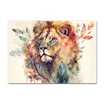 Lion Africa African Art Sticker A4 (10 pack) Front