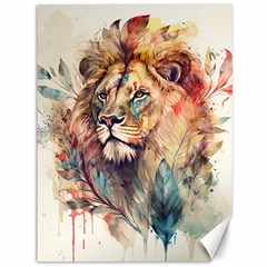 Lion Africa African Art Canvas 36  X 48  by pakminggu