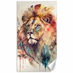 Lion Africa African Art Canvas 40  X 72  by pakminggu