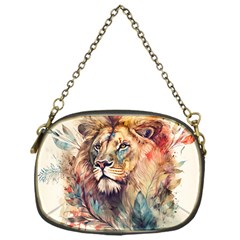 Lion Africa African Art Chain Purse (one Side) by pakminggu