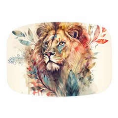 Lion Africa African Art Mini Square Pill Box by pakminggu