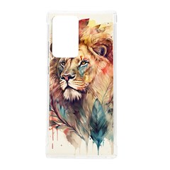 Lion Africa African Art Samsung Galaxy Note 20 Ultra Tpu Uv Case by pakminggu