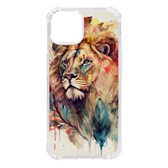 Lion Africa African Art Iphone 14 Tpu Uv Print Case