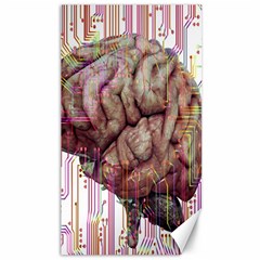 Brain Think Neurons Circuit Canvas 40  X 72 