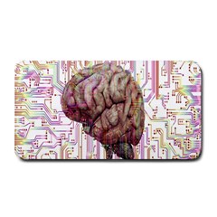 Brain Think Neurons Circuit Medium Bar Mat by pakminggu