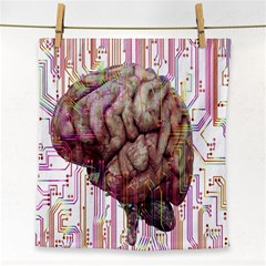 Brain Think Neurons Circuit Face Towel by pakminggu