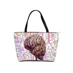 Brain Think Neurons Circuit Classic Shoulder Handbag by pakminggu