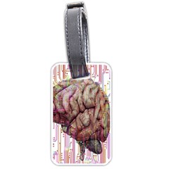 Brain Think Neurons Circuit Luggage Tag (one Side) by pakminggu