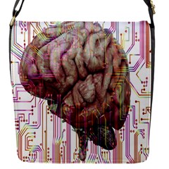 Brain Think Neurons Circuit Flap Closure Messenger Bag (s) by pakminggu