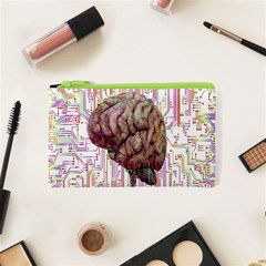 Brain Think Neurons Circuit Cosmetic Bag (xs) by pakminggu