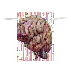 Brain Think Neurons Circuit Lightweight Drawstring Pouch (m) by pakminggu