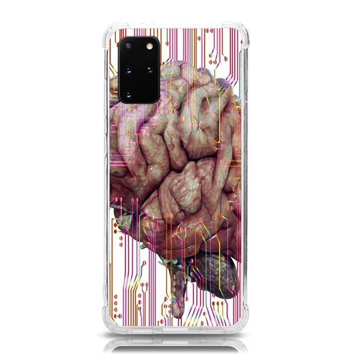 Brain Think Neurons Circuit Samsung Galaxy S20Plus 6.7 Inch TPU UV Case