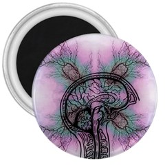 Tourette Syndrome Epilepsy Brain 3  Magnets by pakminggu