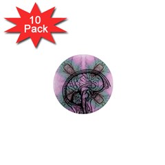 Tourette Syndrome Epilepsy Brain 1  Mini Magnet (10 Pack)  by pakminggu