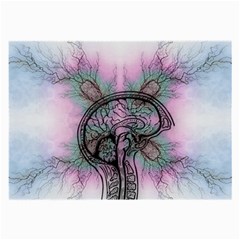 Tourette Syndrome Epilepsy Brain Large Glasses Cloth by pakminggu