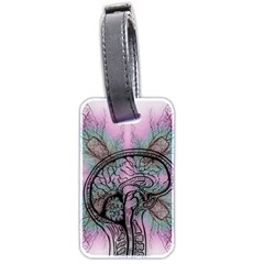 Tourette Syndrome Epilepsy Brain Luggage Tag (two Sides) by pakminggu