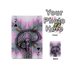 Tourette Syndrome Epilepsy Brain Playing Cards 54 Designs (mini) by pakminggu