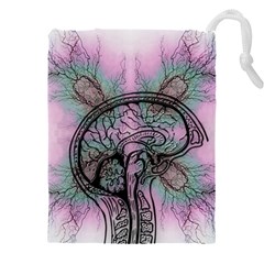 Tourette Syndrome Epilepsy Brain Drawstring Pouch (4xl) by pakminggu