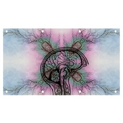 Tourette Syndrome Epilepsy Brain Banner And Sign 7  X 4  by pakminggu