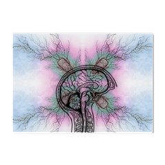 Tourette Syndrome Epilepsy Brain Crystal Sticker (a4) by pakminggu