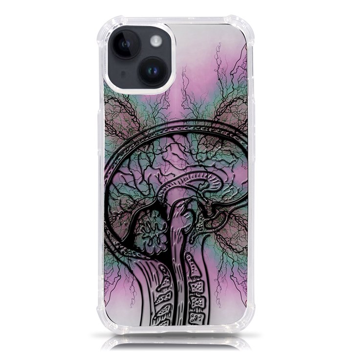 Tourette Syndrome Epilepsy Brain iPhone 14 TPU UV Print Case