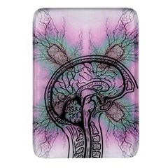 Tourette Syndrome Epilepsy Brain Rectangular Glass Fridge Magnet (4 Pack) by pakminggu