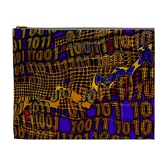 Binary Code Transformation Cosmetic Bag (xl) by pakminggu