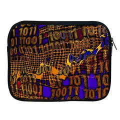 Binary Code Transformation Apple Ipad 2/3/4 Zipper Cases by pakminggu