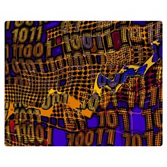 Binary Code Transformation Premium Plush Fleece Blanket (medium) by pakminggu