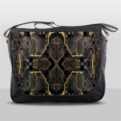 Brain Technology Data Digital Messenger Bag by pakminggu